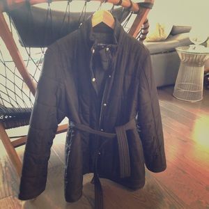 Thyme maternity winter coat